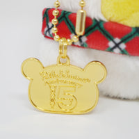 (No Tags) 2018 Kiiroitori Snowman Plush Keychain - Rilakkuma Christmas - San-X