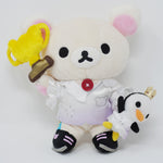 (No Tags) 2016 Korilakkuma Ice Skating Plush with Penguin - Sendai Rilakkuma Store 4th Anniversary Limited - San-X