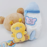2014 Rilakkuma Rocket & Alien Zipper Plush Set - Rilakkuma Space Store Limited - San-X