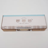 Deluxe Glossy Hard Pencil Case - Latte Sweet - Kamio Japan