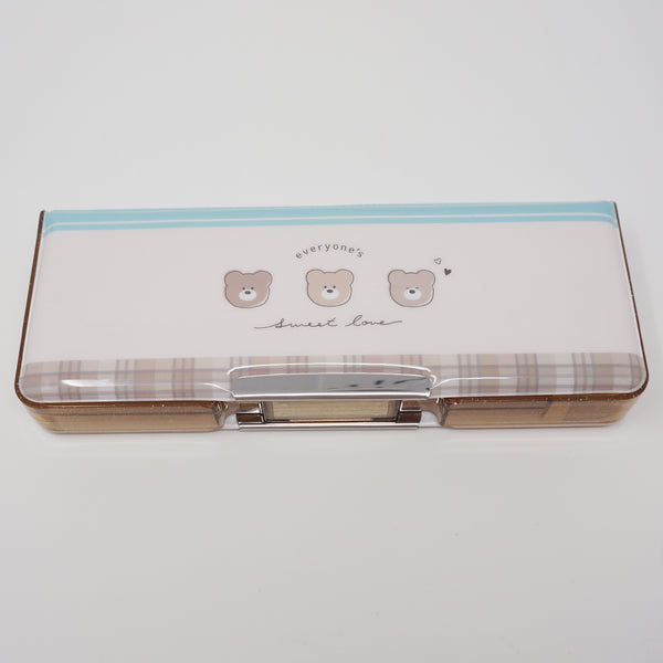 Deluxe Glossy Hard Pencil Case - Latte Sweet - Kamio Japan – Mary Bear