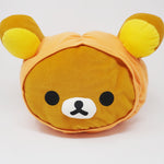 (No Tags) Rilakkuma Pumpkin Face Big Plush - Halloween San-X