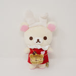 (No Tags) 2018 Korilakkuma White Bunny Rabbit Plush - Rilakkuma in Wonderland