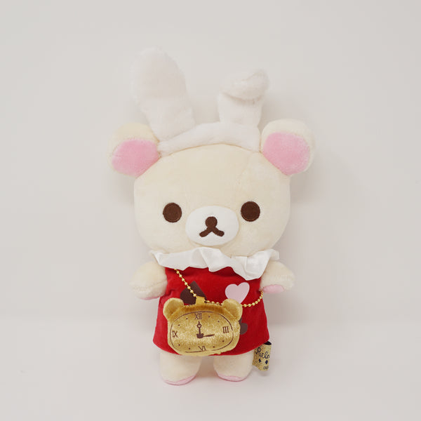 (No Tags) 2018 Korilakkuma White Bunny Rabbit Plush - Rilakkuma in Wonderland