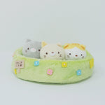 Neko Siblings - Sumikkogurashi Ring Plush Tray