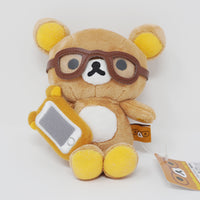 2014 Rilakkuma with Glasses Plush - Rilakkum x J!NS PC Store Limited - San-X