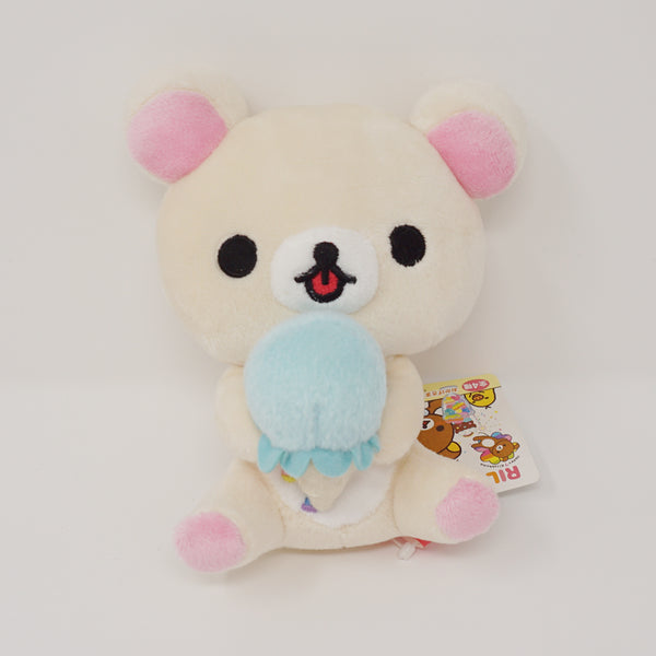 2010 Korilakkuma with Ice Cream Plush Prize Toy - 7th Happy Ice Cream Rilakkuma