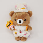 (No Tags) 2018 Chairoikoguma Costume Halloween Plush - Rilakkuma Store Limited - San-X
