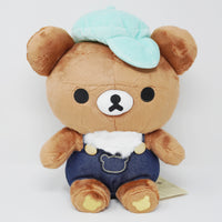 Chairoikoguma in Overalls Plush - Always with Rilakkuma - San-X