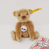 (Secondhand) Mini Teddy Bear Light Brown Collectible Plush - Steiff Classic