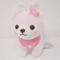 Amuse Mameshiba Sakura Bandana Plush
