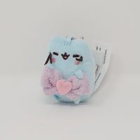Pusheen Purple Bow Plush Keychain - GUND Rainbow Surprise Blind Box