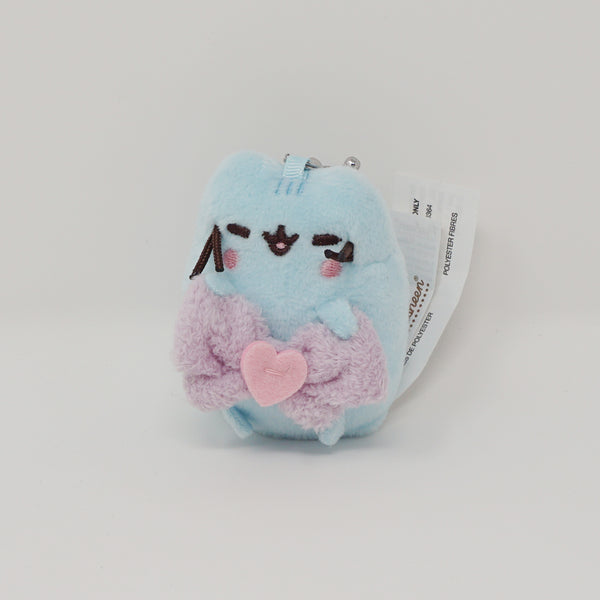Pusheen Purple Bow Plush Keychain - GUND Rainbow Surprise Blind Box
