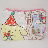 Christmas Sanrio Friends Blanket - Hello Kitty Pom Pom Purin Cinnamoroll My Melody