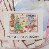 Christmas Sanrio Friends Blanket - Hello Kitty Pom Pom Purin Cinnamoroll My Melody