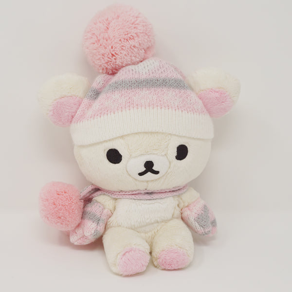 2013 Korilakkuma Heart Knit Outfit Plush - Happy Time with Hearts Rilakkuma