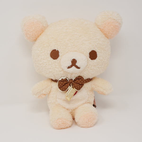 2020 Korilakkuma Fuzzy Sitting Plush - Chocolate de Fashion Show Theme Loft & Net Shop Limited Rilakkuma - San-X