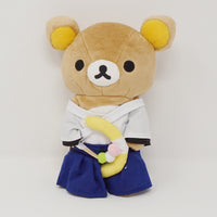 2016 Rilakkuma Blue Hakama Plush - Rilakkuma Kichijoji 6th Anniversary Limited