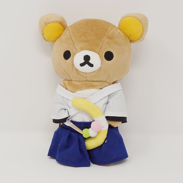 2016 Rilakkuma Blue Hakama Plush - Rilakkuma Kichijoji 6th Anniversary Limited