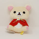 2017 Korilakkuma Red Cape Sitting Prize Plush - Rilakkuma San-X