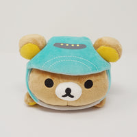 2015 Rilakkuma Blue Train Plush - Rilakkuma x Hayabusa Series E5