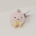 Pink Tapioca with Cymbals Plush Keychain - Sumikkogurashi San-X