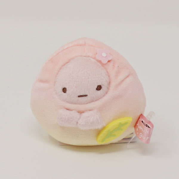 2021 Peach Pink Tapioca Tenori Plush - Pen Pen Fruits Vacation Theme Sumikkogurashi Collection
