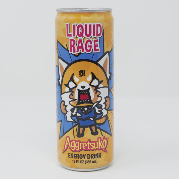 NOW SHIPPING! Aggretsuko Liquid Rage - Energy Drink - Sanrio