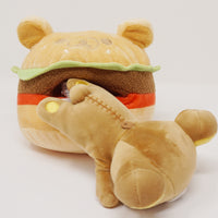 Rilakkuma in Burger Mochi Plush - Rilakkuma Deli - San-X Originals