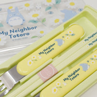 Totoro Daisies Utensil Set Bento Lunch - My Neighbor Totoro - Studio Ghibli