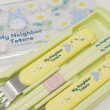 Totoro Daisies Utensil Set Bento Lunch - My Neighbor Totoro - Studio Ghibli