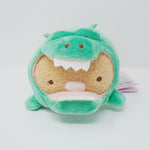 Small Tonkatsu Crocodile Stacking Plush - Sumikkogurashi San-X