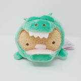 Small Tonkatsu Crocodile Stacking Plush - Sumikkogurashi San-X