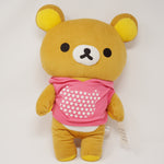 Pink Hoodie Rilakkuma Big Plush - Colorful Rilakkuma San-X