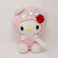2016 Hello Kitty Pink Fuzzy Plush - Sanrio