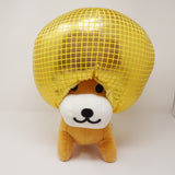 Afro Ken with Disco Ball Gold Hair Plush - San-X