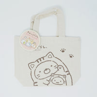 Cat Sumikko Theme Mini Tote Bag - Neko Design (Sumikko Kuji)