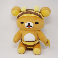 Bee Rilakkuma Sitting Honey Laydown Plush - Rilakkuma Meets Honey 11.5 inch