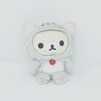 2014 Grey Cat Korilakkuma Plush - Rilakkuma Neko Theme - San-X