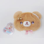 2022 Chairoikoguma Plush Coin Case Pouch - Rilakkuma KoriKogu's Jewel Cherry Theme - San-X