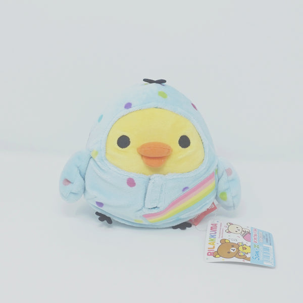 2010 Kiiroitori in Rainbow Outfit Plush - Happy Rainbow Theme Rilakkuma - San-X