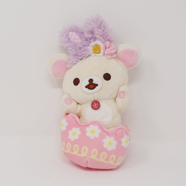 (No Tags) 2019 Korilakkuma Bunny in Easter Egg Plush - Bunny Rilakkuma Theme Store Limited - San-X