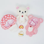 2010 Korilakkuma Lawson Limited Outfit Set - Rilakkuma
