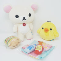 2012 Korilakkuma & Kiiroitori Picnic Posing Plush Set - Rilakkuma Lawson Limited - San-X