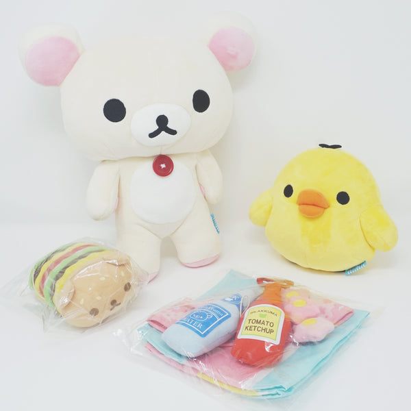 2012 Korilakkuma & Kiiroitori Picnic Posing Plush Set - Rilakkuma Lawson Limited - San-X