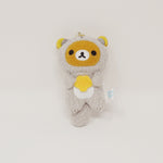 2016 Rilakkuma Mini Plush Keychain - Lazy Otter Theme