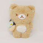 2021 Fuzzy Rilakkuma with Flower Basket Plush - Rilakkuma Marche Theme - San-X