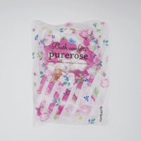 Bath Confetti Bag - Pure Rose Scent - SUNHERB Japan