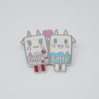 Milk & Latte Enamel Pin - Tokidoki