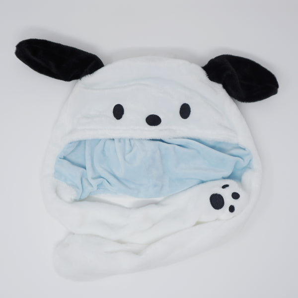 Pochacco Fuzzy Cap With Moving Ears - Sanrio
